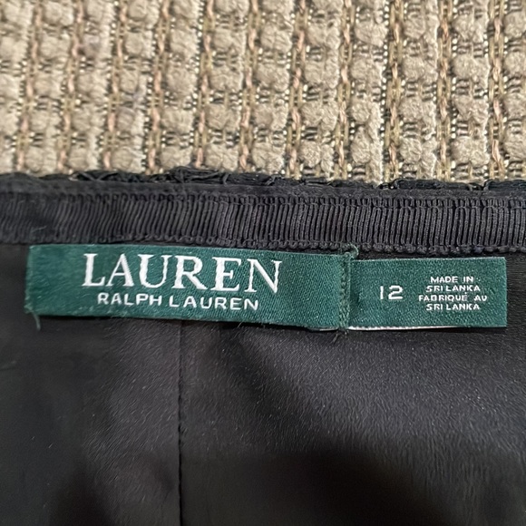 Ralph Lauren black lace skirt (sz 12) - Picture 5 of 8